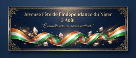 Niger Independence Day Editable Banner - Free Niger Independence Day 2026 Download