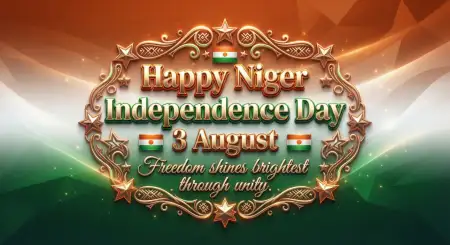 Niger Independence Day Editable Text Design - Free Niger Independence Day 2026 Download
