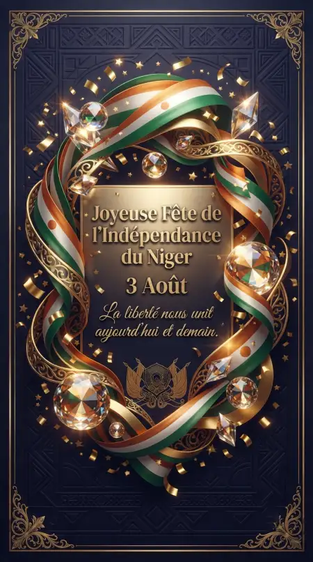 Niger Independence Day Flyer Psd - Free Niger Independence Day 2026 Download
