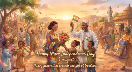 Niger Independence Day Instagram Post Design - Free Niger Independence Day 2026 Download