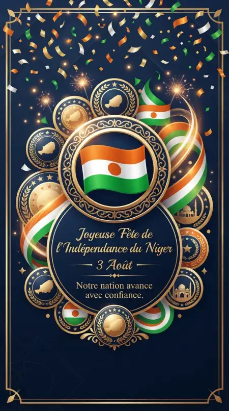 Niger Independence Day Invitation Template - Free Niger Independence Day 2026 Download