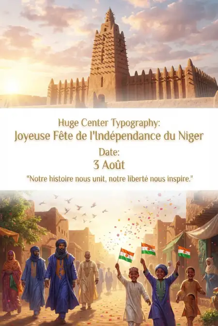 Niger Independence Day Pinterest Pins - Free Niger Independence Day 2026 Download