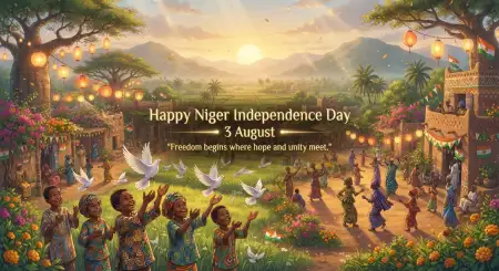 Niger Independence Day Social Media Template - Free Niger Independence Day 2026 Download