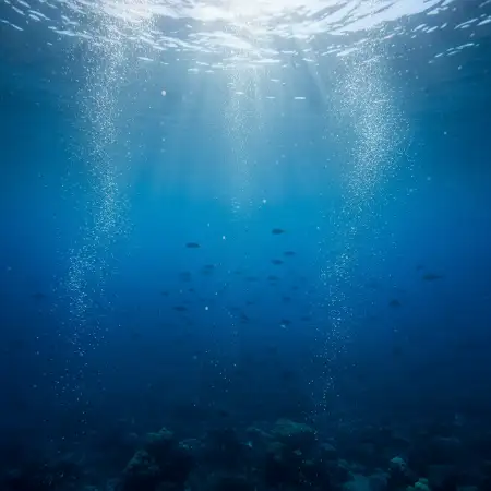 Free Ocean Blue Water Wave Picture For Desktop Wallpaper Background Download