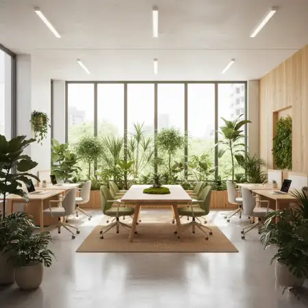 Free Office Interior Background With Office Cabin Background Download