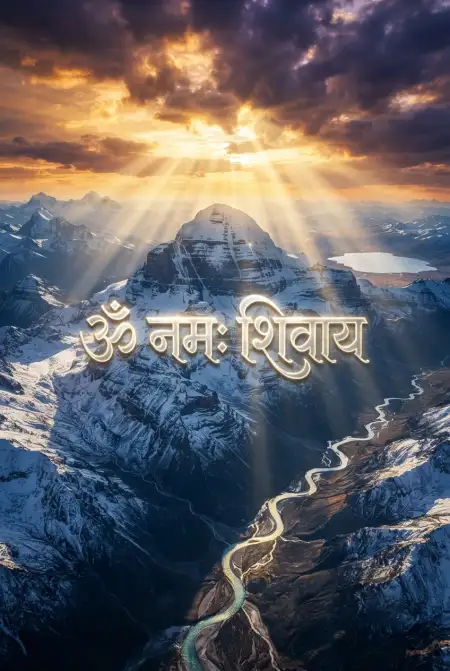 Om Namah Shivaya Kailash Mountain Wallpaper - Free Om Namah Shivaya Wallpaper Download
