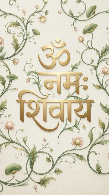 Om Namah Shivaya Sacred Wallpaper - Free Om Namah Shivaya Wallpaper Download