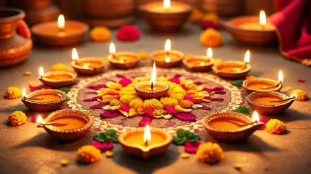 Onam Festival Decorative Background Png - Free Background Download
