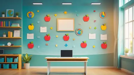 Online Teaching Background For School - Free Background Download