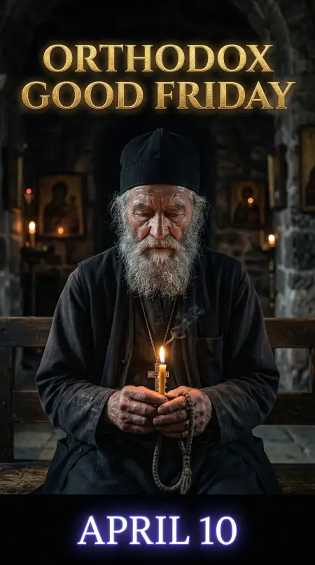 Free Orthodox Good Friday Mourning Traditions Image Download