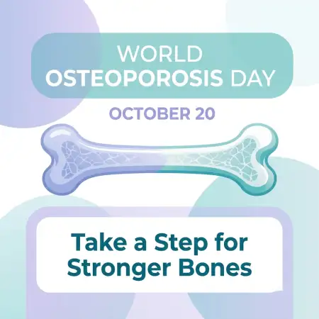 osteoporosis awareness social media post - World Osteoporosis Day 2026
