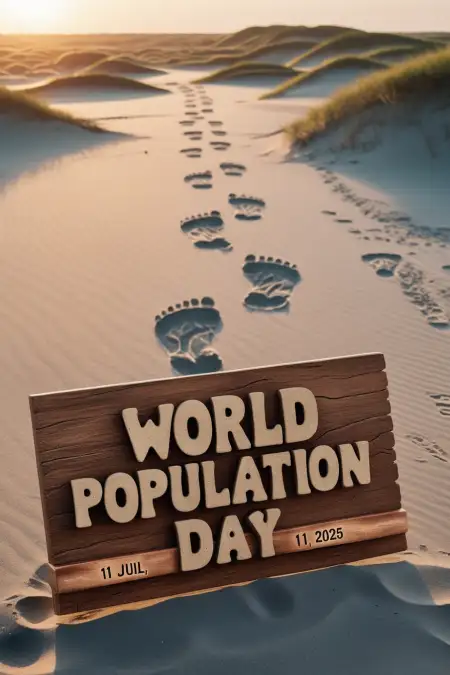 Overpopulation And Environment Illustration - Free Rld Population Day Download