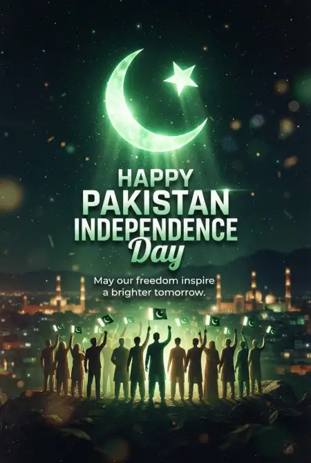 Pakistan Independence Day 2026 Event Poster - Free Pakistan Independence Day 2026 Download