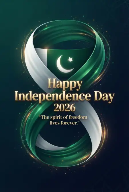 Pakistan Independence Day 2026 Festive Poster Design - Free Pakistan Independence Day 2026 Download