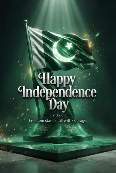 Pakistan Independence Day 2026 Graphic Design - Free Pakistan Independence Day 2026 Download