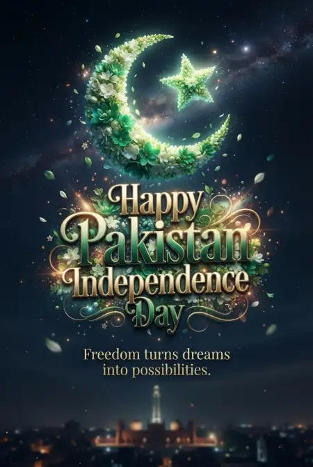 Pakistan Independence Day 2026 Patriotic Background - Free Pakistan Independence Day 2026 Download