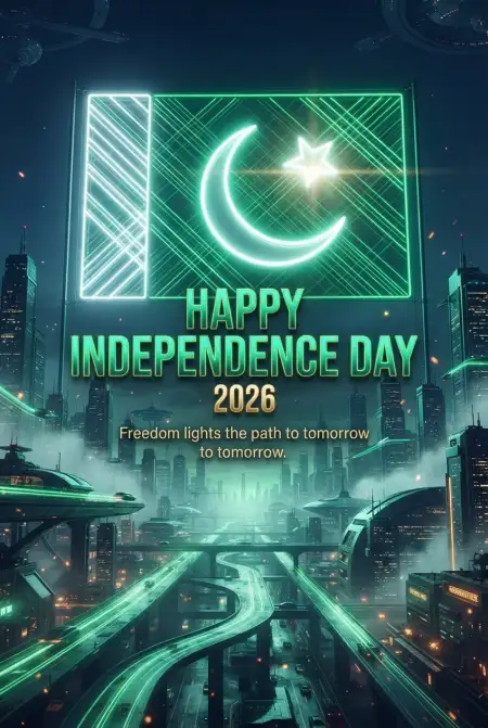 Pakistan Independence Day 2026 Template - Free Pakistan Independence Day 2026 Download