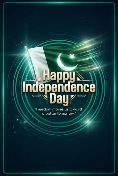 Pakistan Independence Day 2026 Vector Design - Free Pakistan Independence Day 2026 Download