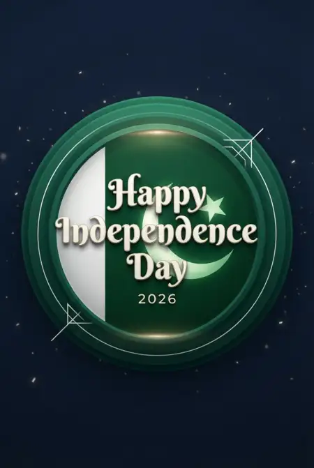 Pakistan Independence Day 2026 Vector Png - Free Pakistan Independence Day 2026 Download