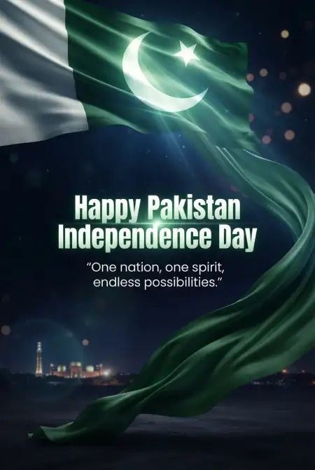Pakistan Independence Day 2026 Website Banner - Free Pakistan Independence Day 2026 Download