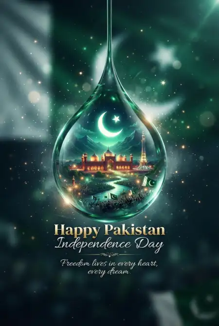 Pakistan Independence Day Celebration Instagram Post - Free Pakistan Independence Day 2026 Download