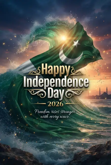 Pakistan Independence Day Creative Poster Design - Free Pakistan Independence Day 2026 Download
