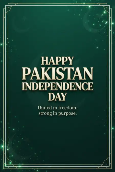 Pakistan Independence Day Facebook Post Template - Free Pakistan Independence Day 2026 Download