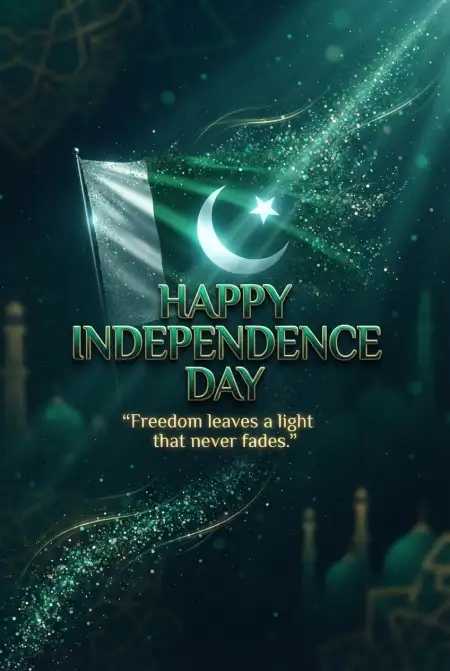 Pakistan Independence Day Patriotic Facebook Banner - Free Pakistan Independence Day 2026 Download