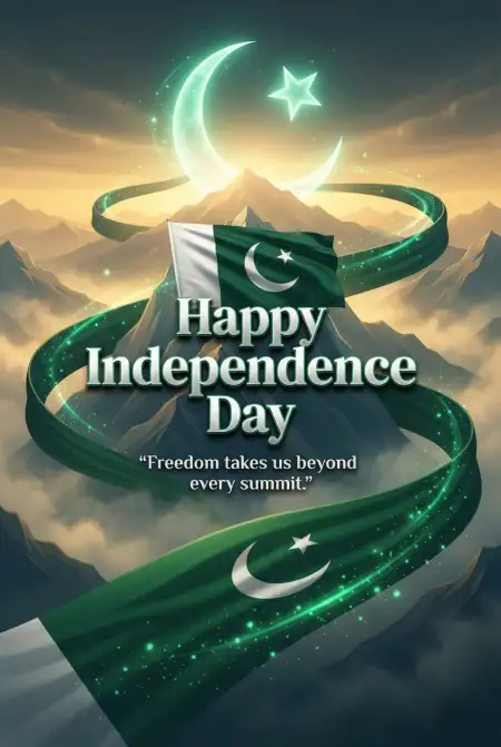 Pakistan Independence Day Trending Social Media Post - Free Pakistan Independence Day 2026 Download