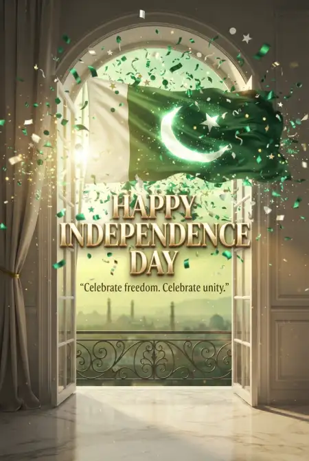 Pakistan Independence Day Viral Social Media Post Design - Free Pakistan Independence Day 2026 Download