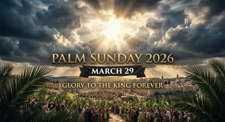 Palm Sunday 2026 Bible Story Summary - Free Palm Sunday 2026 Download