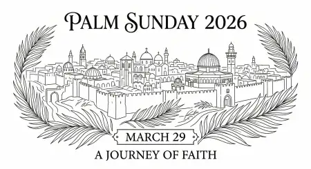 Palm Sunday 2026 Messages For Family - Free Palm Sunday 2026 Download