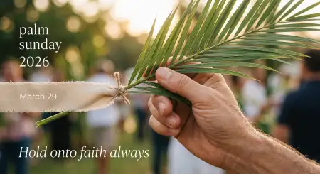 Palm Sunday 2026 Religious Quotes Hd - Free Palm Sunday 2026 Download