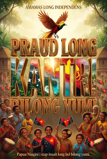 papua new guinea independence celebration poster 2026 - Papua New Guinea Independence Day 2026