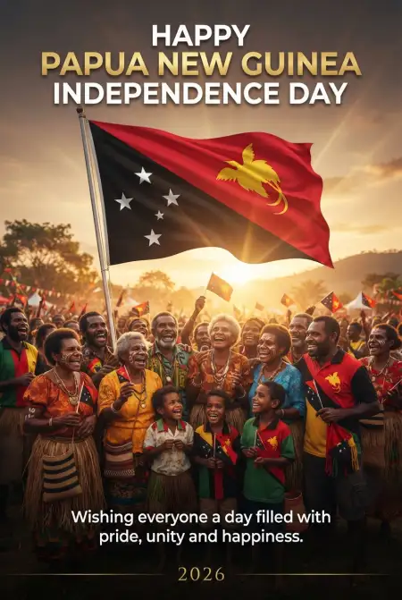 papua new guinea independence day social media images 2026 - Papua New Guinea Independence Day 2026