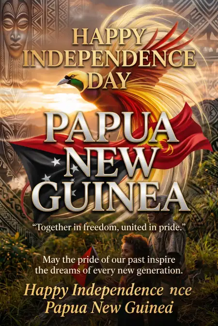 papua new guinea independence day social media post 2026 - Papua New Guinea Independence Day 2026