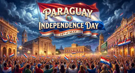 Paraguay Independence Day 2026 Creative Artwork - Free Paraguay Independence Day 2026 Download