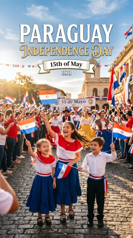 Paraguay Independence Day 2026 Cultural Poster - Free Paraguay Independence Day 2026 Download