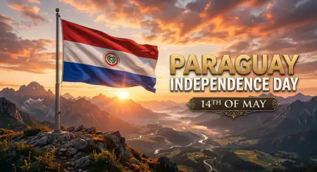 Paraguay Independence Day 2026 Desktop Wallpaper - Free Paraguay Independence Day 2026 Download