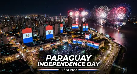 Paraguay Independence Day 2026 High Resolution Images - Free Paraguay Independence Day 2026 Download
