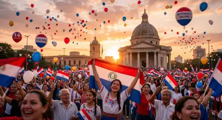 Paraguay Independence Day 2026 Patriotic Photography - Free Paraguay Independence Day 2026 Download