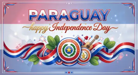 Paraguay Independence Day 2026 Png Images - Free Paraguay Independence Day 2026 Download
