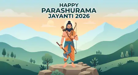 Parashurama Jayanti 2026 Poster With Name Editing Template - Free Happy Parashurama Jayanti Wishes 2026 Download