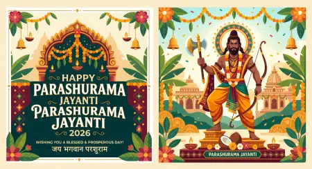 Parashurama Jayanti Festival Branding Design 2026 - Free Happy Parashurama Jayanti Wishes 2026 Download