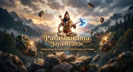 Parashurama Jayanti Story Status 2026 - Free Happy Parashurama Jayanti Wishes 2026 Download