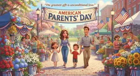 Parents Day Greeting Card Ideas - Free American Parents Day 2026 Download