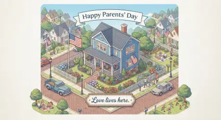 Parents Day Sticker Png - Free American Parents Day 2026 Download