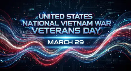 Patriotic Vietnam Veterans Day Hashtags - Free United States National Vietnam War Veterans Day Download