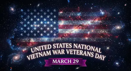 Patriotic Vietnam Veterans Day Poster Background Hd Images - Free United States National Vietnam War Veterans Day Download