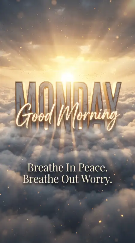 peaceful monday morning sunrise - Monday Good Morning